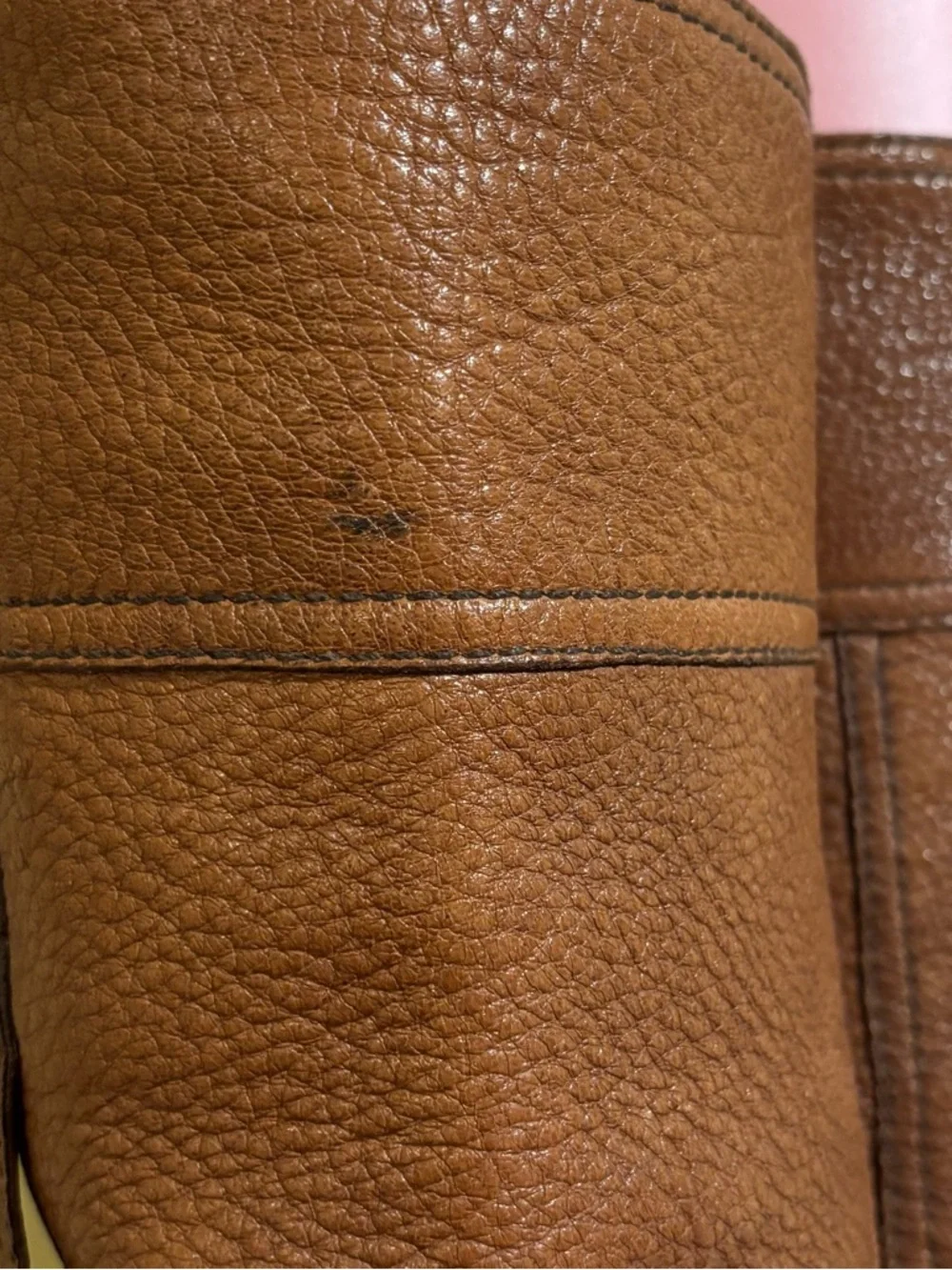 Prada Tall Leather Boots Size 38.5 - Picture 3 of 10